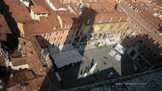 Piazza Dante a Verona
