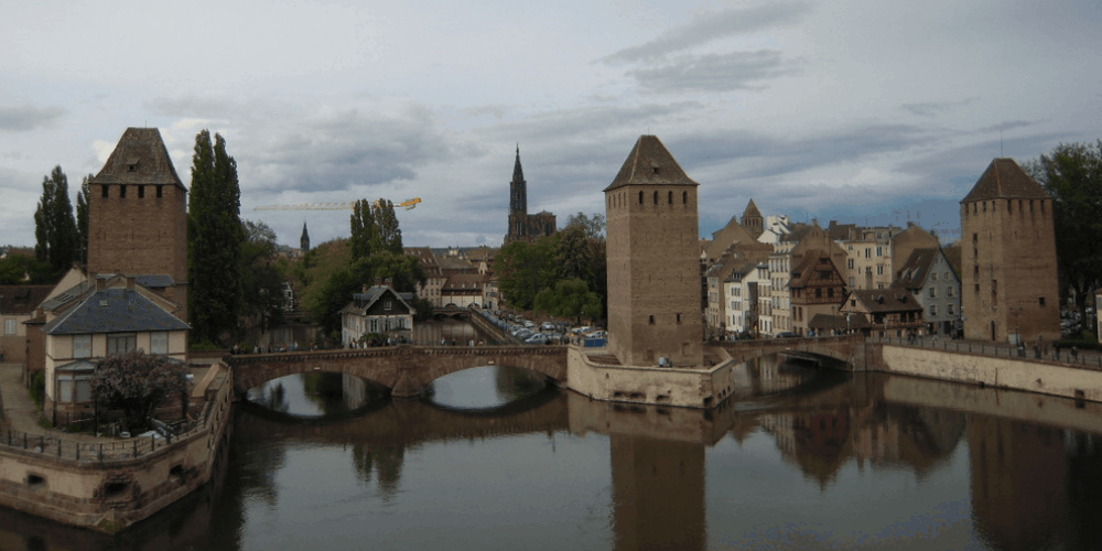 STRASBURGO E IL QUARTIERE PETITE FRANCE diga