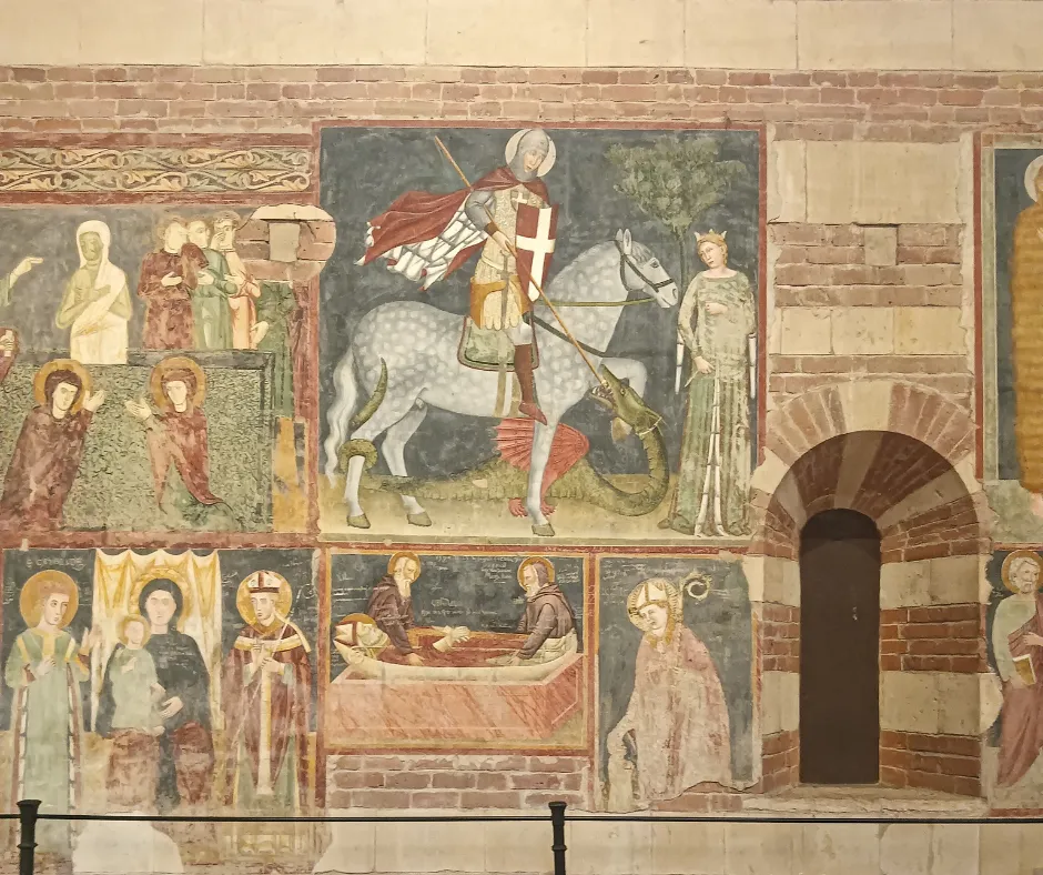 affreschi basilica san zeno