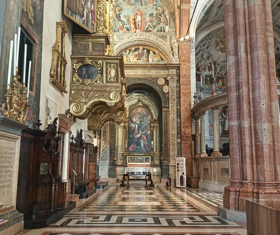 navata minore del complesso del duomo di verona