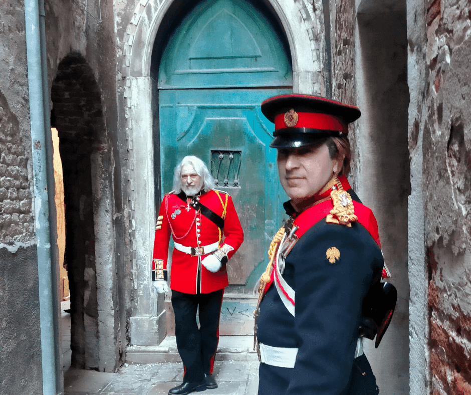 curiosità a Venezia: la porta blu