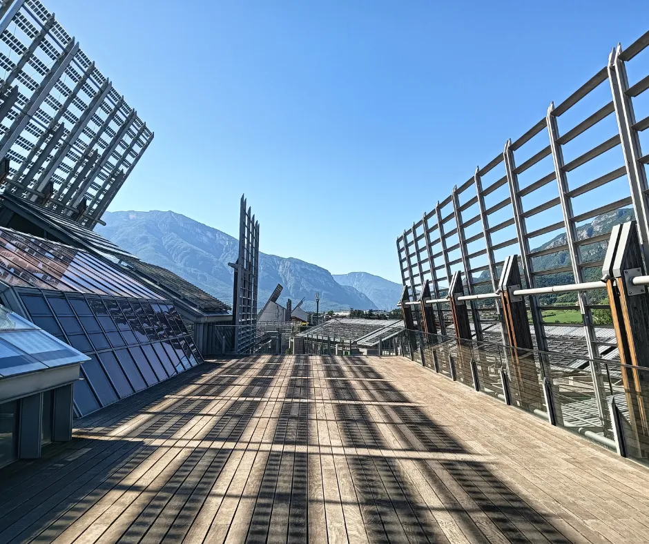 la terrazza panoramica del muse