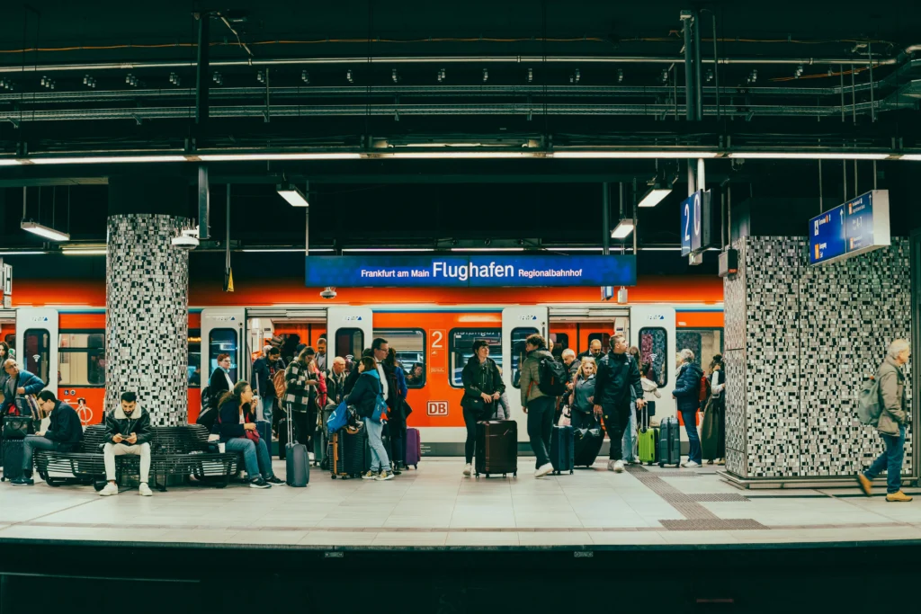 vantaggi del viaggio in treno