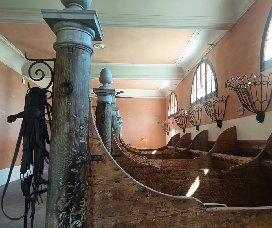 Le scuderie di Villa Angarano e utilizzate per i ricevimenti